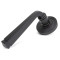 Avon Sprung Lever Door Handle on Beehive Rose Set - Aged Bronze