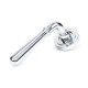 Polished Chrome Newbury Lever on Art Deco Rose Set - Unsprung