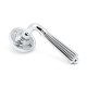 Polished Chrome Hinton Lever on Rose Set - Unsprung