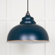 White Gloss Harborne Pendant in Dusk