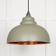 Hammered Copper Harborne Pendant in Tump