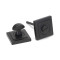 Aged Bronze Square Bathroom Thumbturn Set