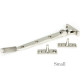 Polished Marine Stainless Steel Brompton Casement Stay