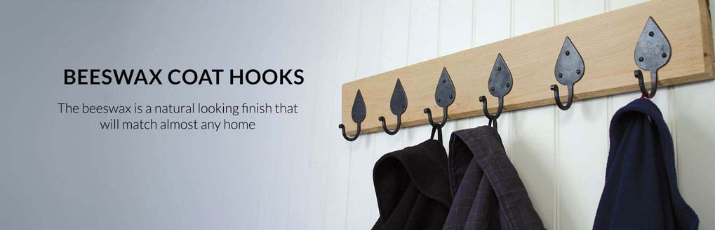 coat hooks  | beeswax coat hooks 
