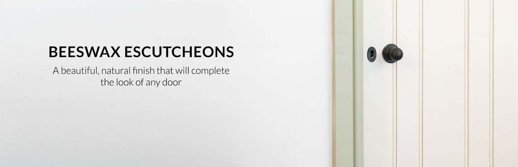 door furniture  | escutcheons  | beeswax escutcheons 
