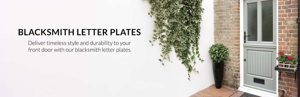 search by finishes  | blacksmith finishes  | blacksmith letter plates 