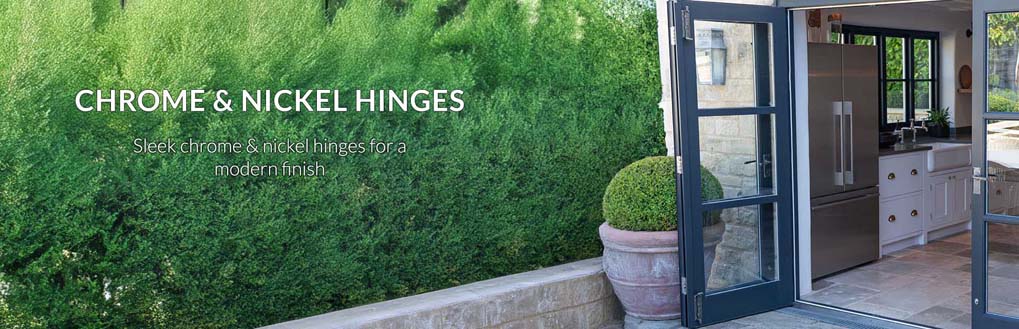 hinges and hinge fronts  | hinges  | chrome nickel hinges 