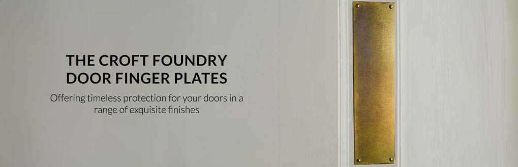 search by manufacturer  | the croft foundry  | croft door furniture  | door finger plates 