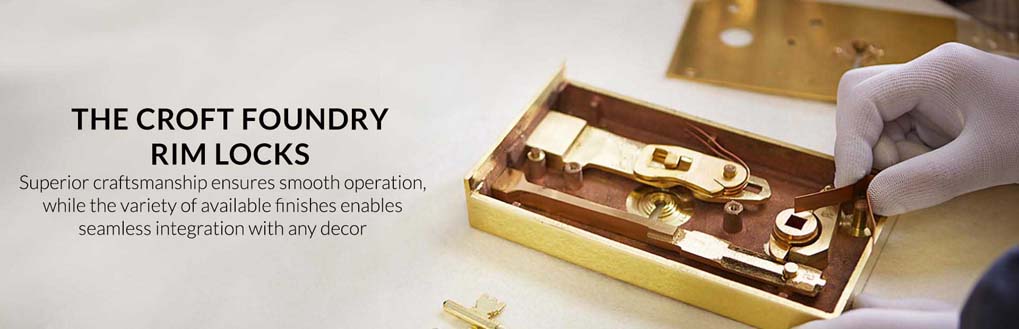 search by manufacturer  | the croft foundry  | croft rim locks and latches 