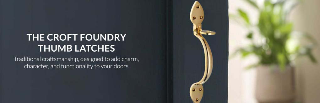 search by manufacturer  | the croft foundry  | croft thumb latches 
