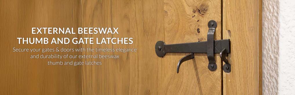 search by finishes  | external beeswax finishes  | external beeswax thumb and gate latches 