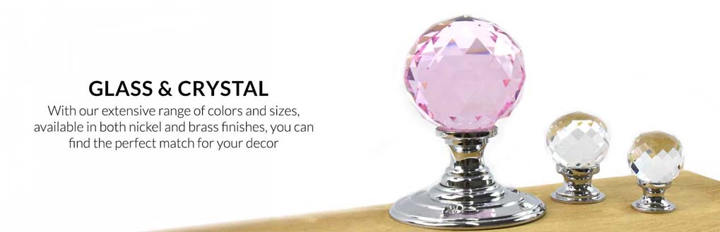 search by finishes  | glass and crystal 