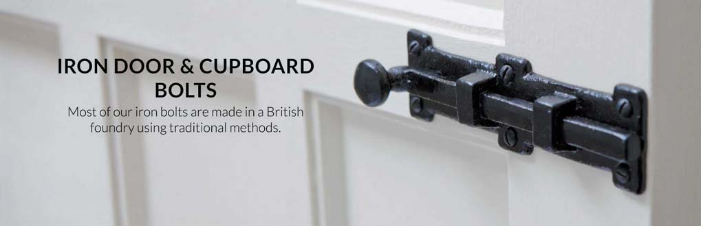bolts and catches  | door and cupboard bolts  | iron bolts 
