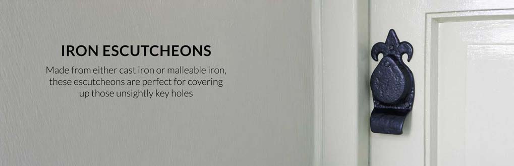 door furniture  | escutcheons  | iron escutcheons 