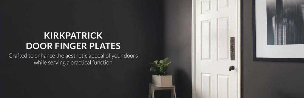 search by manufacturer  | kirkpatrick  | kirkpatrick door furniture  | kirkpatrick door finger plates 