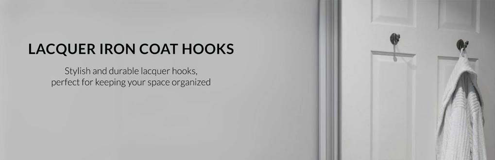 coat hooks  | lacquer iron coat hooks 