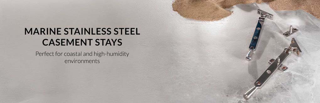 window furniture  | casement stays  | marine stainless steel casement stays 