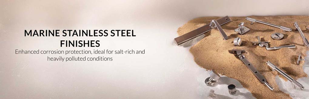 search by finishes  | marine stainless steel finishes 