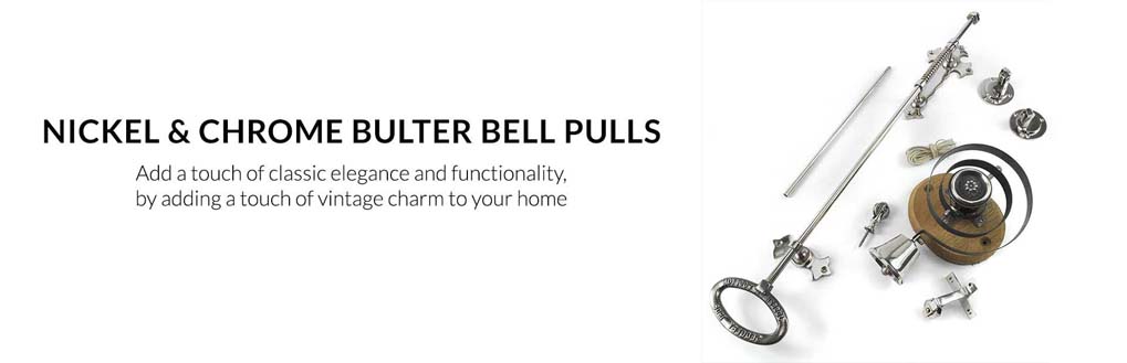 search by finishes  | nickel and chrome finishes  | butler bells and bell pulls 