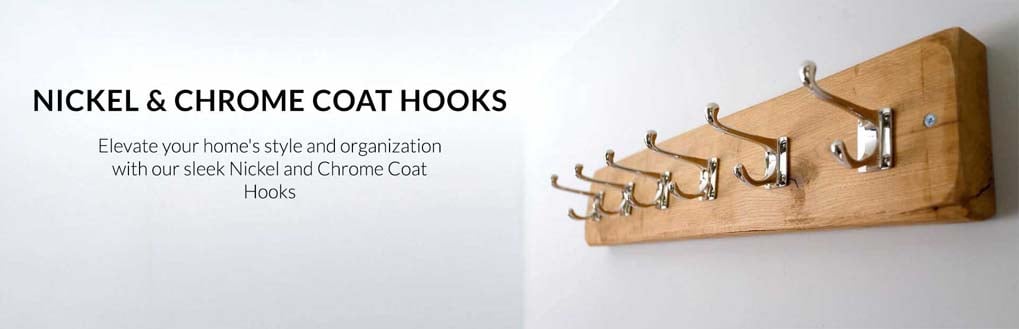 coat hooks  | nickel chrome coat hooks 