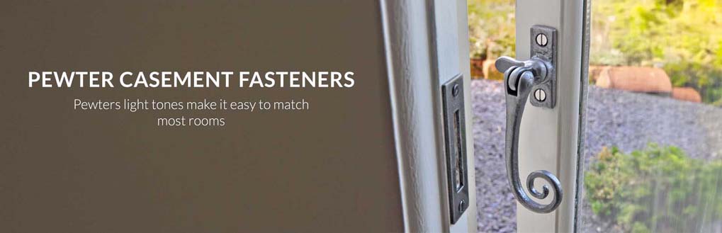 window furniture  | casement fasteners  | pewter casement fasteners 
