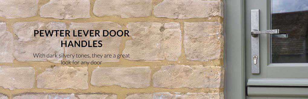 door furniture  | lever door handles  | pewter lever door handles 