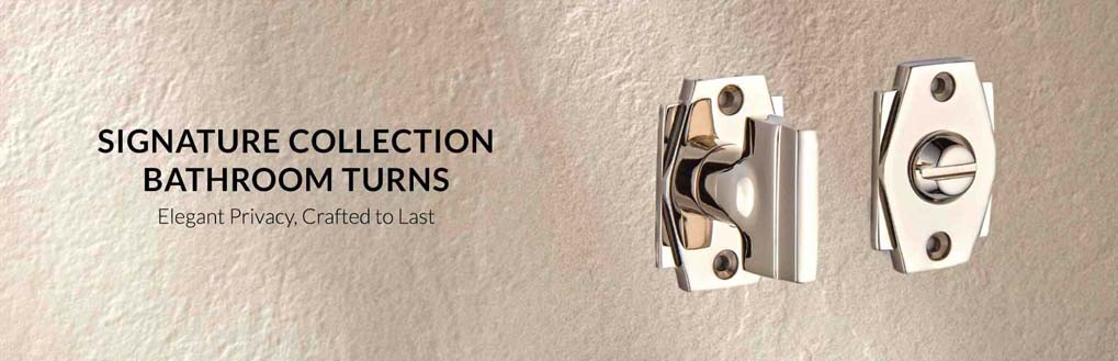 search by manufacturer  | signature collection  | signature collection bathroom turns 