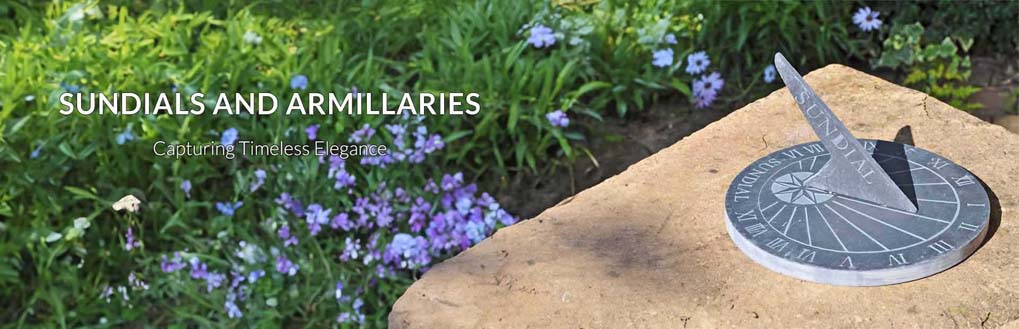 gardenware furniture  | sundials and armillaries 