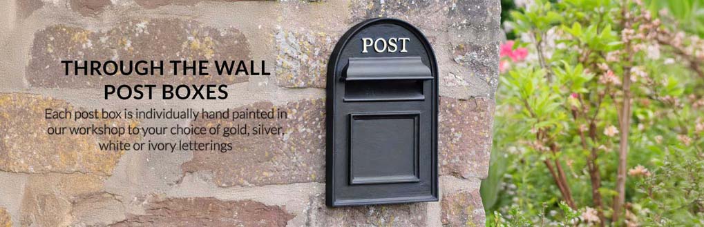 post boxes  | through the wall post boxes 
