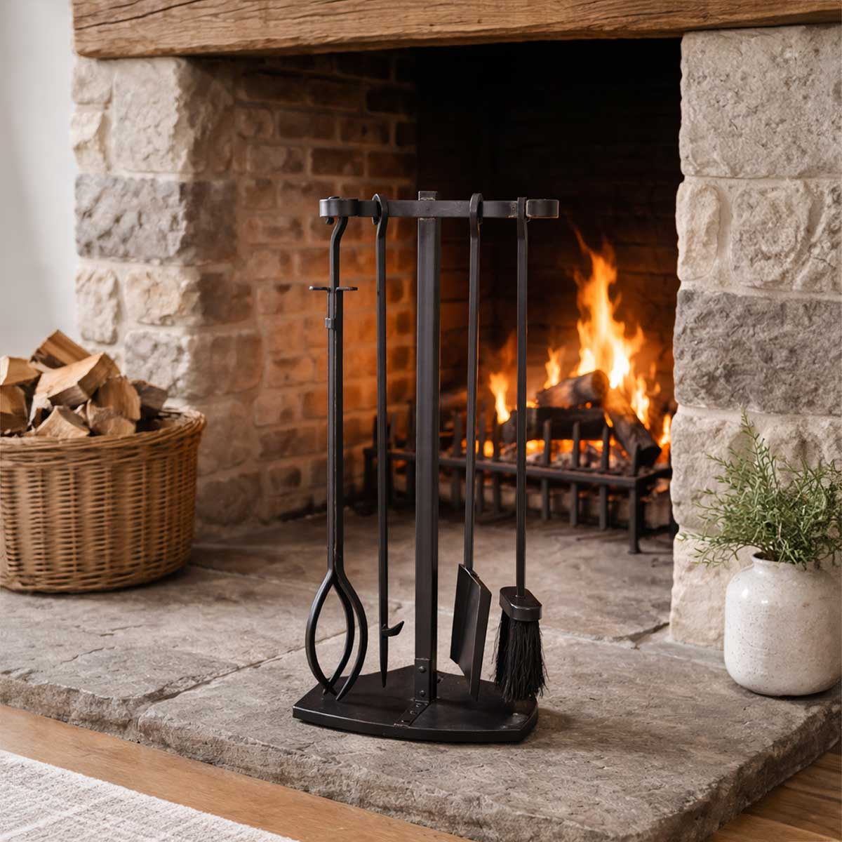 Iron Fireside Companion Set