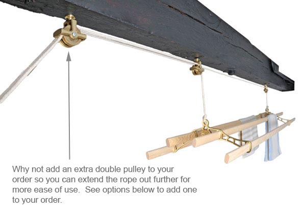 Traditional Pulley clothes airer