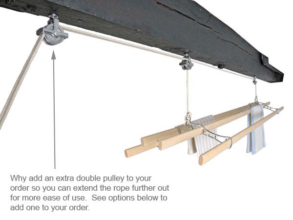 Traditional Pulley clothes airer