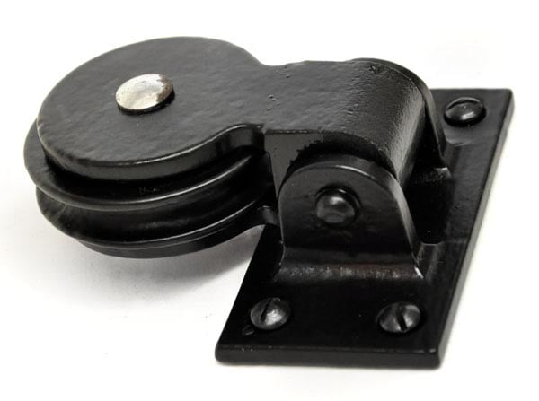 1727 Single OR Double Pulley on Backplate 1727 Single OR Double Pulley on Backplate