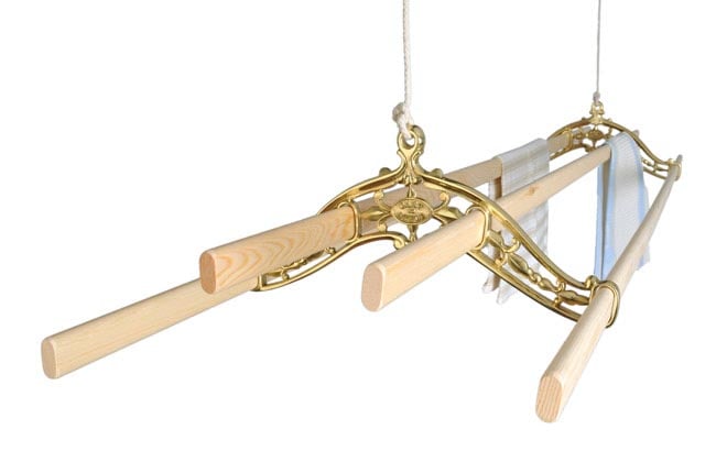 Solid Brass Classic Pulley Clothes airer