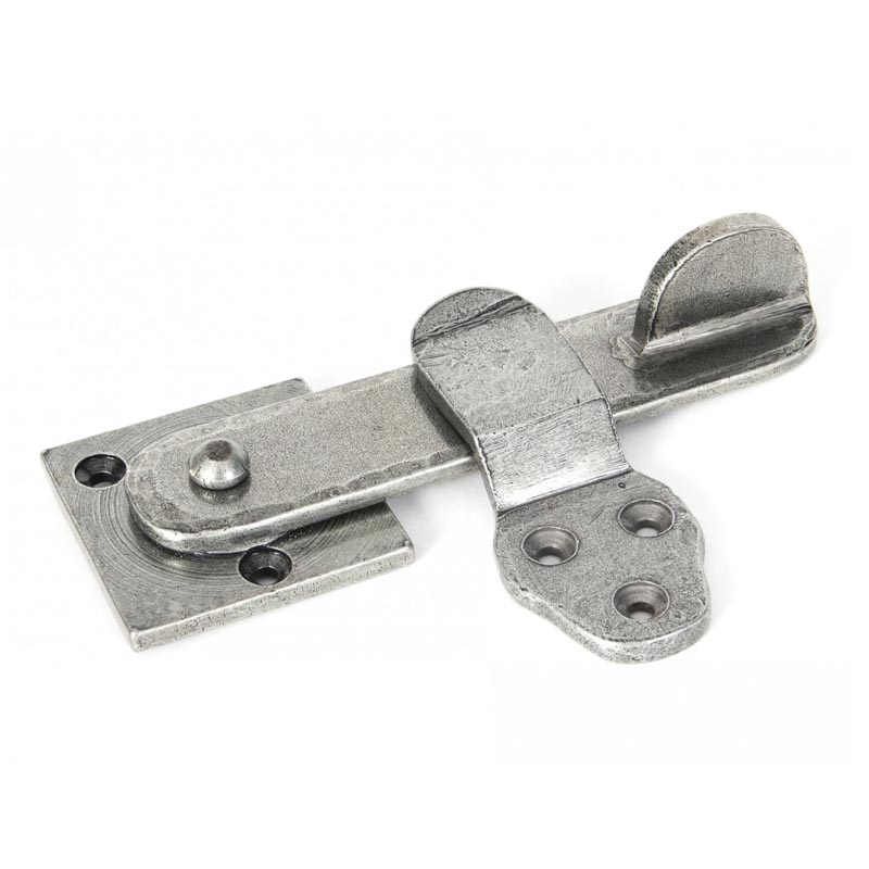 B&Q -  Pewter Privacy Latch Set - Image 2