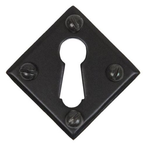 Blacksmith Black Monkey Tail Door Handle