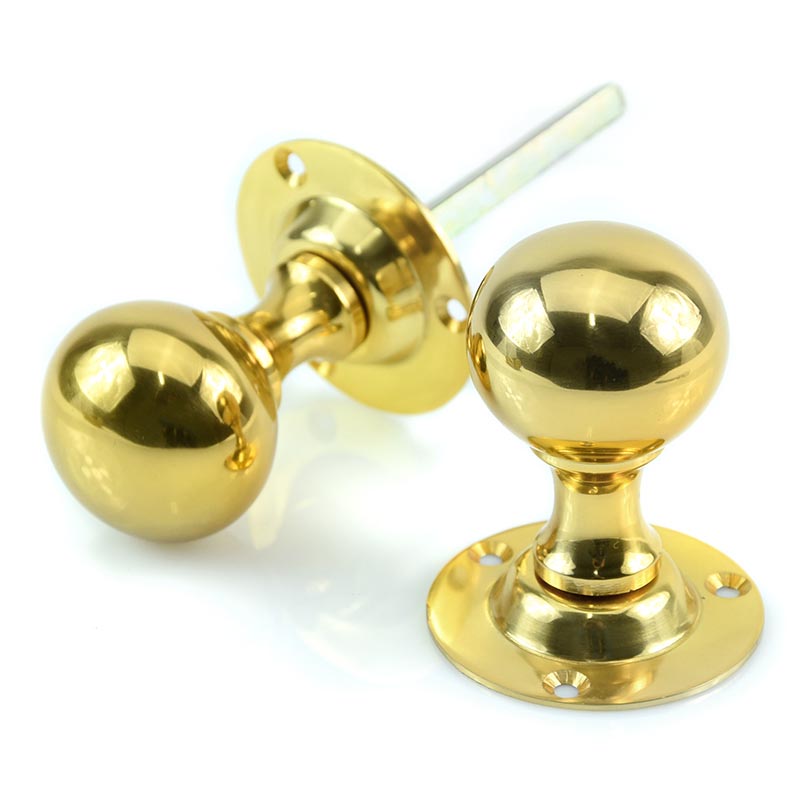 Brass Round Door Knobs