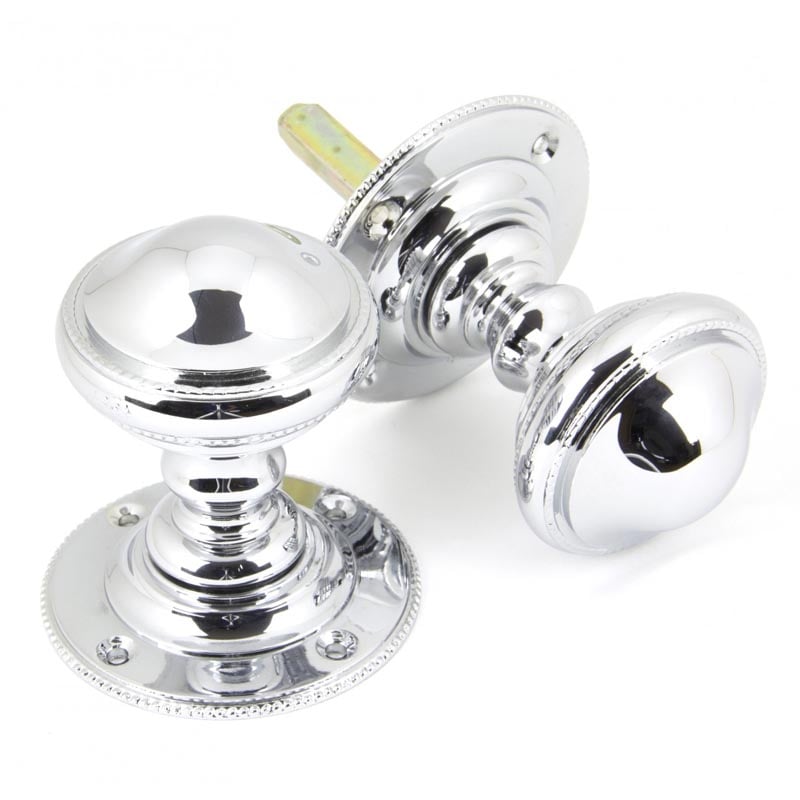 Brockworth Door Knob Set - Polished Chrome Finish