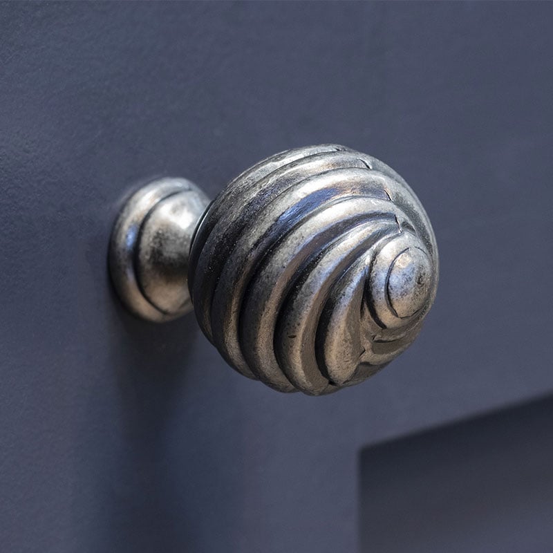 Blacksmith Pewter Patina Twist Knob