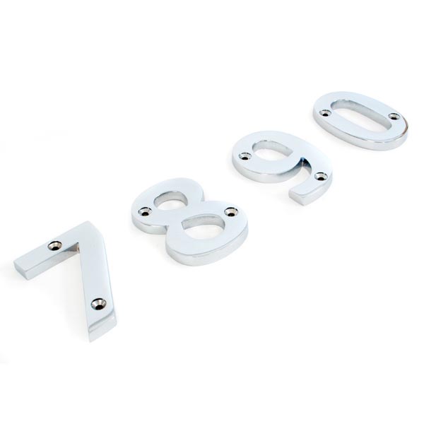 Polished Chrome Letters/House Numbers
