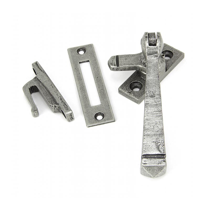 Blacksmith Pewter Patina Locking Avon Casement Fastener