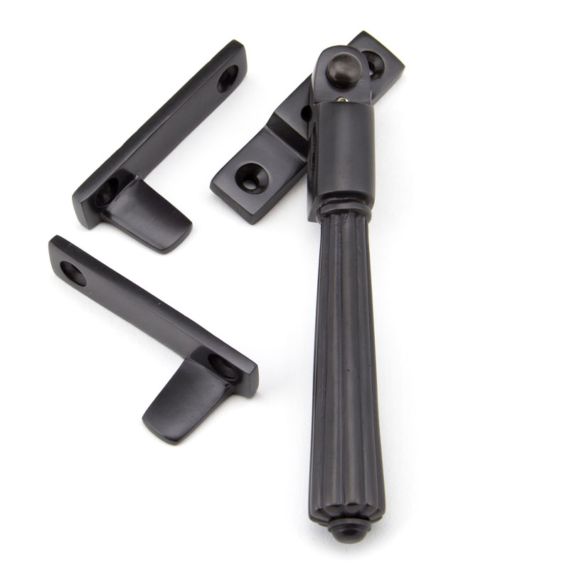 Locking Night Vent Hinton Casement Fastener - Aged Bronze