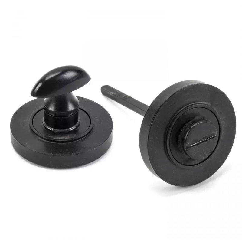 Blacksmith External Beeswax Round Bathroom Thumbturn