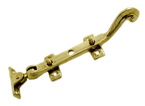 Kirkpatrick 857 Brass Scroll Casement Stay