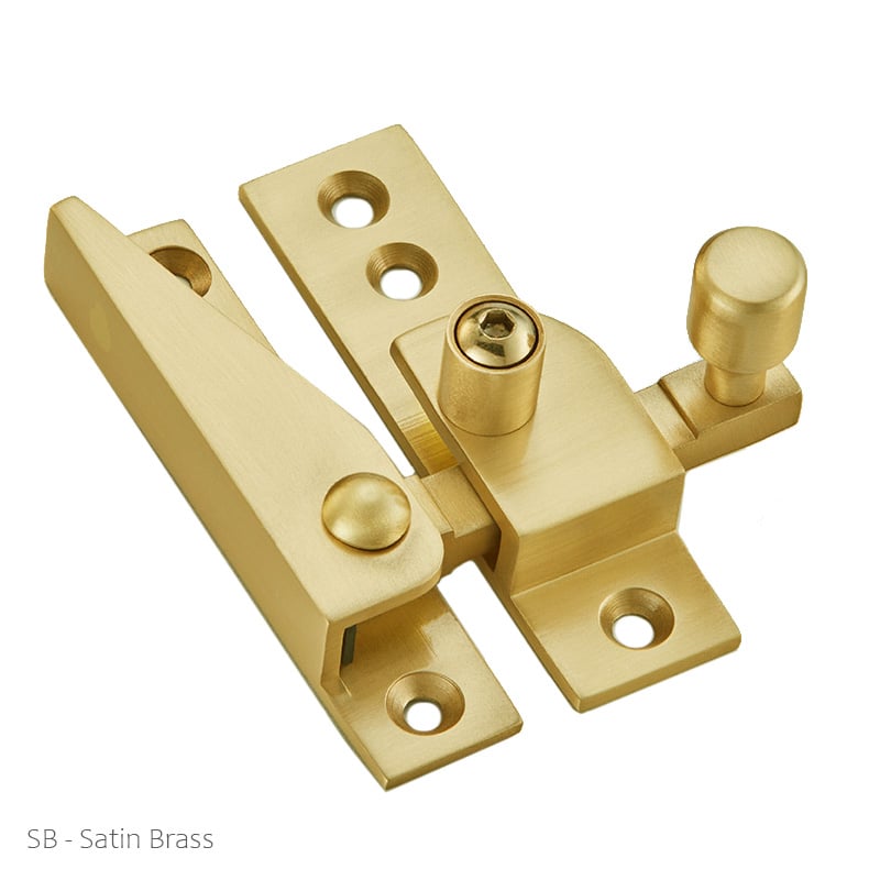 Lockable Narrow Style Straight Arm Sash Fastener