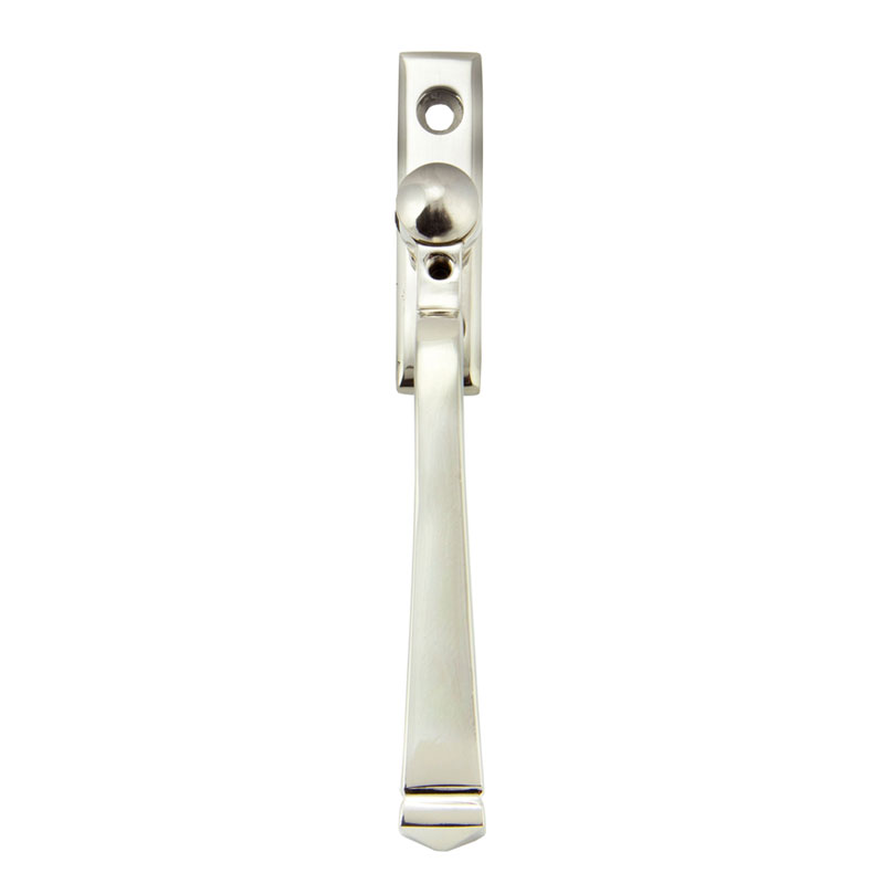 Period Avon Espagnolette Casement Fastener - Polished Nickel