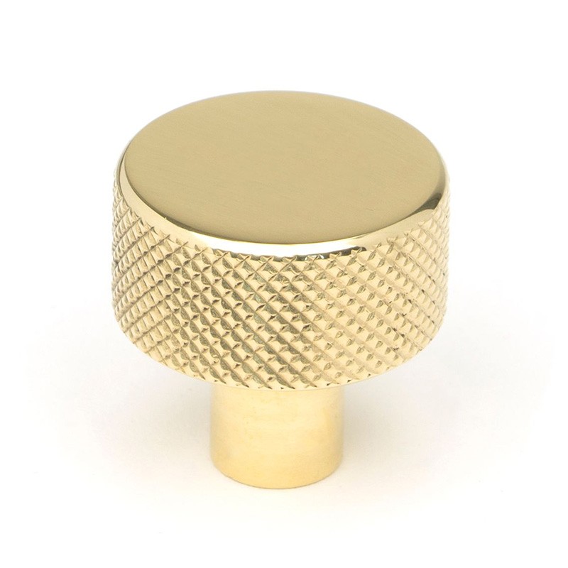 Polished Brass Brompton Cabinet Knob