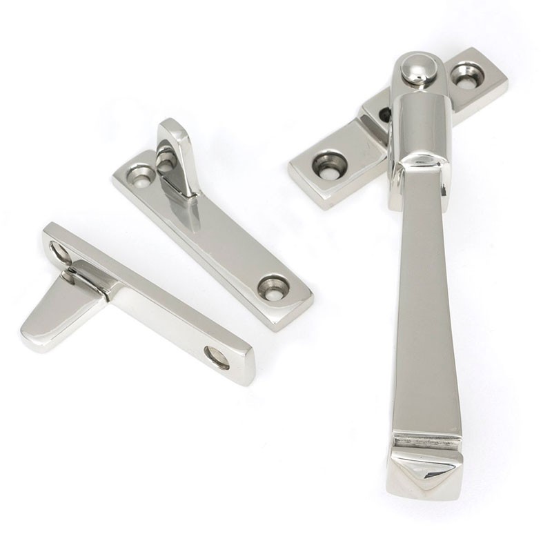 Night Vent Locking Avon Casement Fastener - Polished Marine Stainless Steel