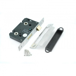 Bathroom Mortice Lock - Stainless Steel Finish
