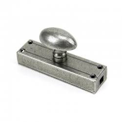 Blacksmith Pewter Patina External Knob for Cremone Bolt